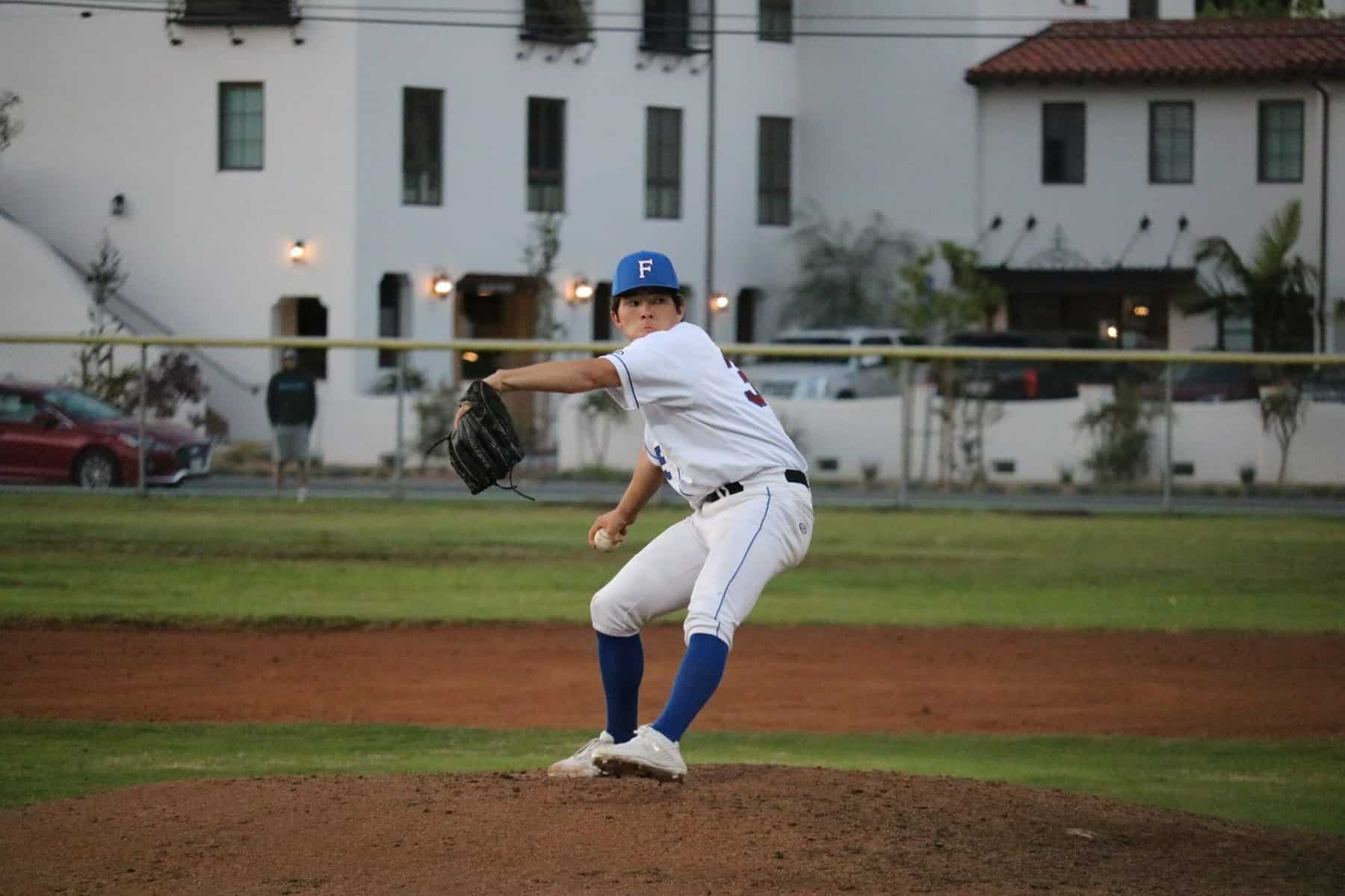 Player pitching