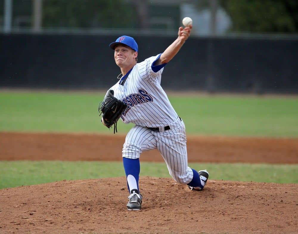 Player pitching